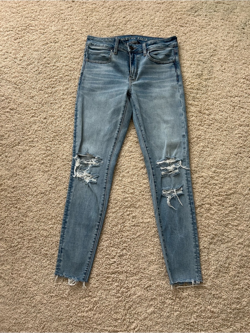 American Eagle Stretch Jeggings High Rise